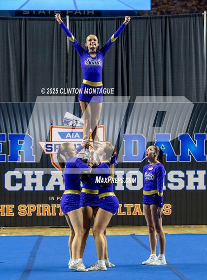 Thumbnail 2 in Notre Dame Prep - Stunt (AIA Division III Final) photogallery.