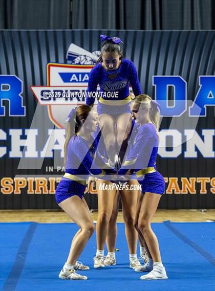 Thumbnail 1 in Notre Dame Prep - Stunt (AIA Division III Final) photogallery.