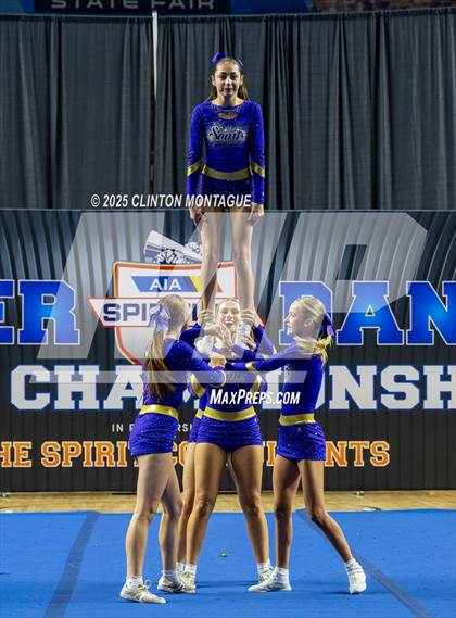 Thumbnail 3 in Notre Dame Prep - Stunt (AIA Division III Final) photogallery.