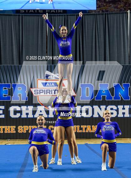 Thumbnail 2 in Notre Dame Prep - Stunt (AIA Division III Final) photogallery.