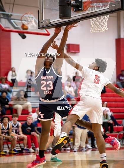 Thumbnail 3 in Southern Nash @ Southern Durham (NCHSAA 3A Round 1) photogallery.