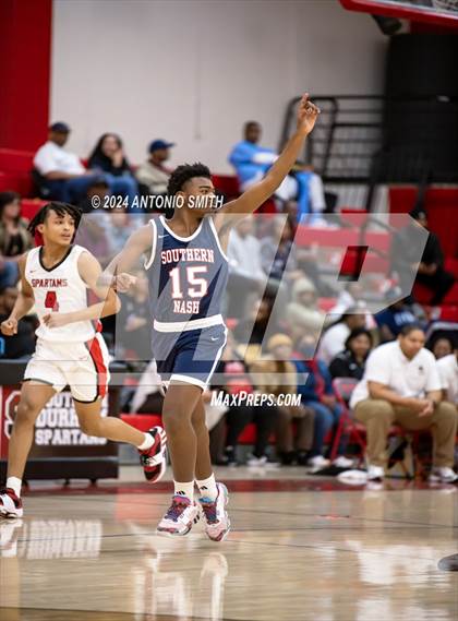 Thumbnail 1 in Southern Nash @ Southern Durham (NCHSAA 3A Round 1) photogallery.
