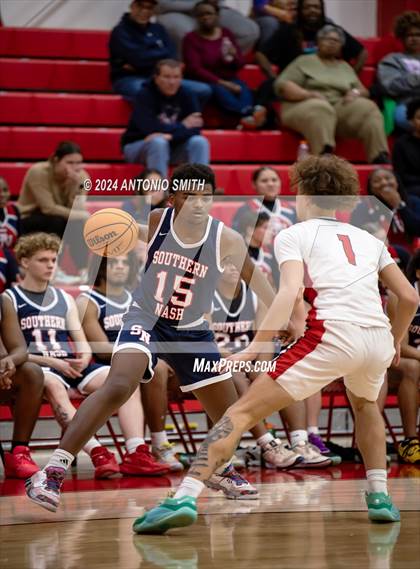 Thumbnail 1 in Southern Nash @ Southern Durham (NCHSAA 3A Round 1) photogallery.
