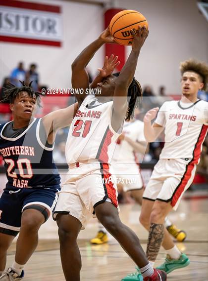 Thumbnail 1 in Southern Nash @ Southern Durham (NCHSAA 3A Round 1) photogallery.