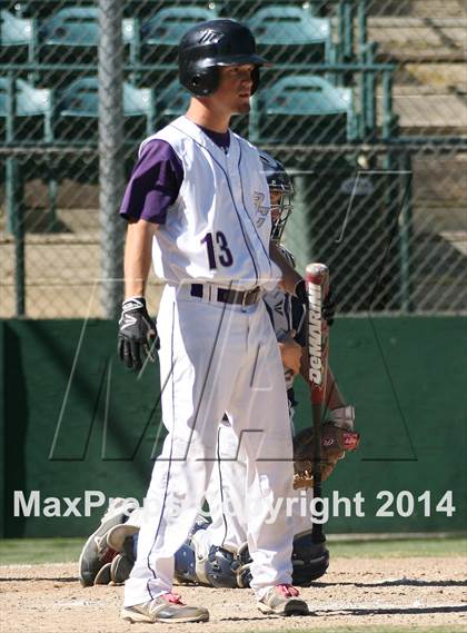 Thumbnail 3 in Vacaville Christian vs. Bradshaw Christian (CIF SJS D6 Final) photogallery.