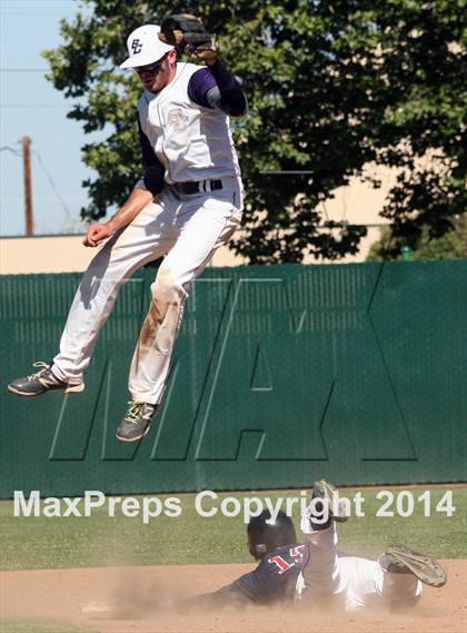Thumbnail 3 in Vacaville Christian vs. Bradshaw Christian (CIF SJS D6 Final) photogallery.