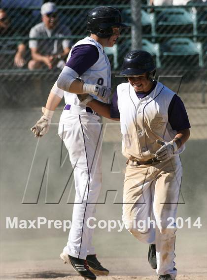 Thumbnail 2 in Vacaville Christian vs. Bradshaw Christian (CIF SJS D6 Final) photogallery.
