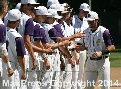Thumbnail 3 in Vacaville Christian vs. Bradshaw Christian (CIF SJS D6 Final) photogallery.