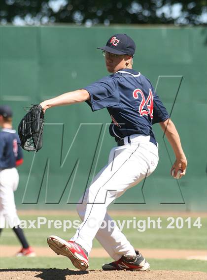 Thumbnail 2 in Vacaville Christian vs. Bradshaw Christian (CIF SJS D6 Final) photogallery.