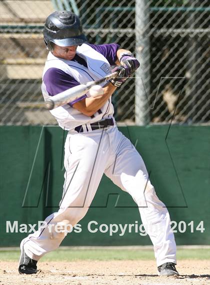 Thumbnail 2 in Vacaville Christian vs. Bradshaw Christian (CIF SJS D6 Final) photogallery.