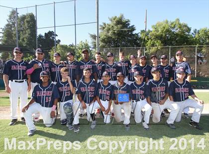 Thumbnail 1 in Vacaville Christian vs. Bradshaw Christian (CIF SJS D6 Final) photogallery.