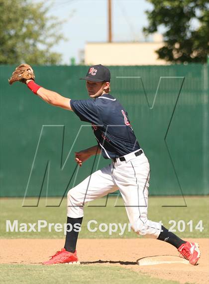 Thumbnail 2 in Vacaville Christian vs. Bradshaw Christian (CIF SJS D6 Final) photogallery.