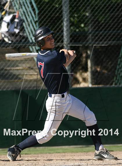 Thumbnail 1 in Vacaville Christian vs. Bradshaw Christian (CIF SJS D6 Final) photogallery.