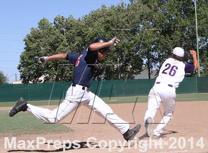 Thumbnail 1 in Vacaville Christian vs. Bradshaw Christian (CIF SJS D6 Final) photogallery.