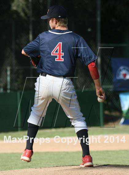 Thumbnail 2 in Vacaville Christian vs. Bradshaw Christian (CIF SJS D6 Final) photogallery.