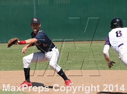 Thumbnail 1 in Vacaville Christian vs. Bradshaw Christian (CIF SJS D6 Final) photogallery.