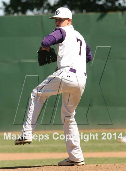 Thumbnail 2 in Vacaville Christian vs. Bradshaw Christian (CIF SJS D6 Final) photogallery.