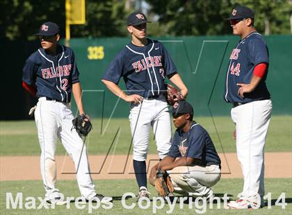 Thumbnail 1 in Vacaville Christian vs. Bradshaw Christian (CIF SJS D6 Final) photogallery.
