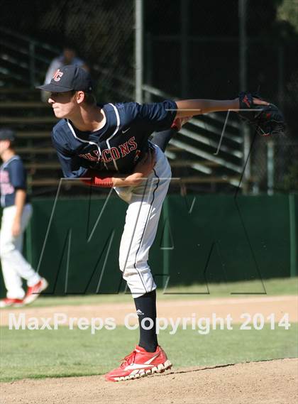 Thumbnail 2 in Vacaville Christian vs. Bradshaw Christian (CIF SJS D6 Final) photogallery.
