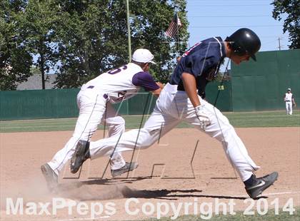Thumbnail 2 in Vacaville Christian vs. Bradshaw Christian (CIF SJS D6 Final) photogallery.