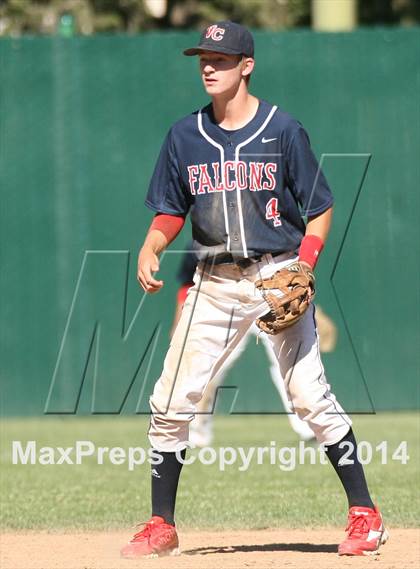 Thumbnail 3 in Vacaville Christian vs. Bradshaw Christian (CIF SJS D6 Final) photogallery.