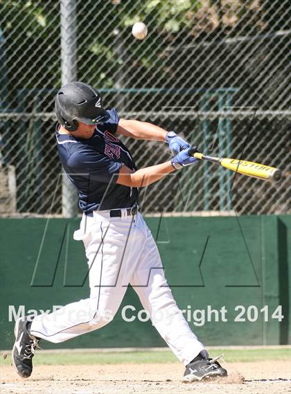 Thumbnail 2 in Vacaville Christian vs. Bradshaw Christian (CIF SJS D6 Final) photogallery.