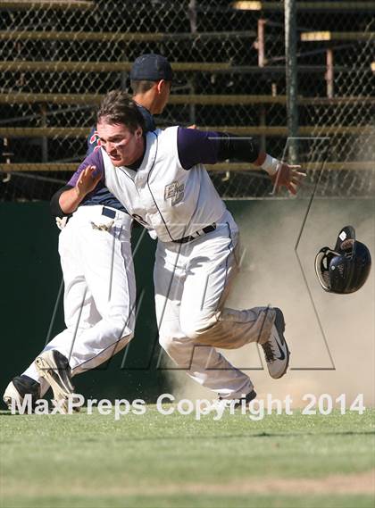 Thumbnail 2 in Vacaville Christian vs. Bradshaw Christian (CIF SJS D6 Final) photogallery.