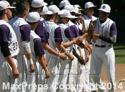 Thumbnail 1 in Vacaville Christian vs. Bradshaw Christian (CIF SJS D6 Final) photogallery.