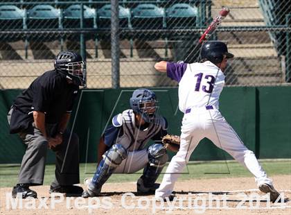 Thumbnail 2 in Vacaville Christian vs. Bradshaw Christian (CIF SJS D6 Final) photogallery.