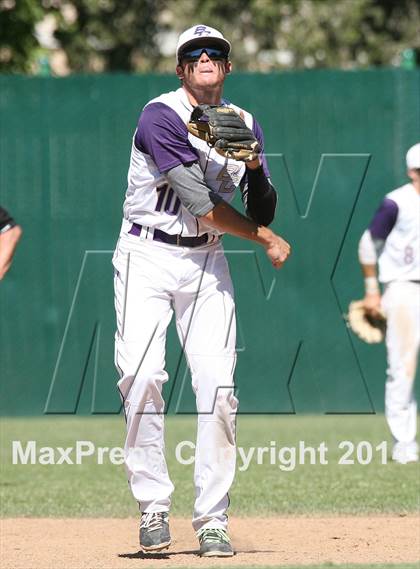 Thumbnail 3 in Vacaville Christian vs. Bradshaw Christian (CIF SJS D6 Final) photogallery.
