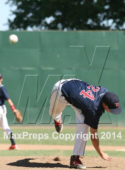 Thumbnail 1 in Vacaville Christian vs. Bradshaw Christian (CIF SJS D6 Final) photogallery.