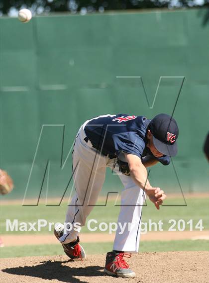 Thumbnail 3 in Vacaville Christian vs. Bradshaw Christian (CIF SJS D6 Final) photogallery.