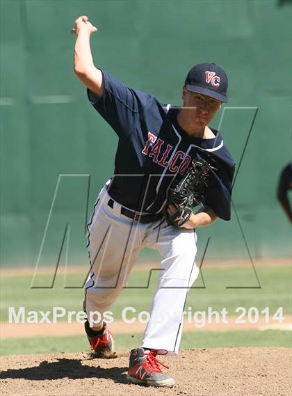 Thumbnail 2 in Vacaville Christian vs. Bradshaw Christian (CIF SJS D6 Final) photogallery.