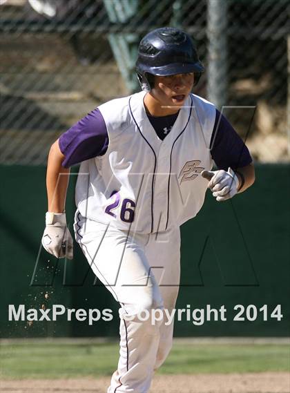 Thumbnail 1 in Vacaville Christian vs. Bradshaw Christian (CIF SJS D6 Final) photogallery.