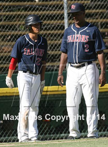 Thumbnail 1 in Vacaville Christian vs. Bradshaw Christian (CIF SJS D6 Final) photogallery.