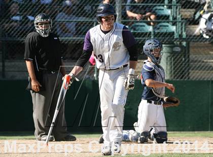 Thumbnail 2 in Vacaville Christian vs. Bradshaw Christian (CIF SJS D6 Final) photogallery.