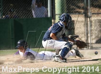 Thumbnail 1 in Vacaville Christian vs. Bradshaw Christian (CIF SJS D6 Final) photogallery.