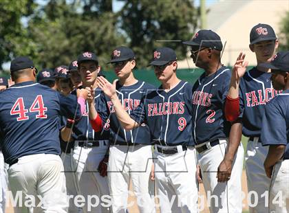 Thumbnail 2 in Vacaville Christian vs. Bradshaw Christian (CIF SJS D6 Final) photogallery.