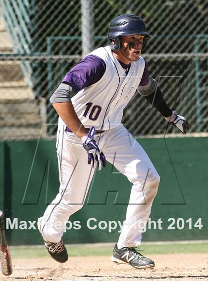 Thumbnail 2 in Vacaville Christian vs. Bradshaw Christian (CIF SJS D6 Final) photogallery.