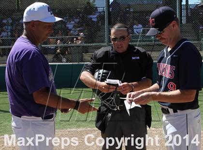 Thumbnail 1 in Vacaville Christian vs. Bradshaw Christian (CIF SJS D6 Final) photogallery.