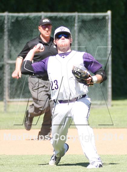 Thumbnail 2 in Vacaville Christian vs. Bradshaw Christian (CIF SJS D6 Final) photogallery.