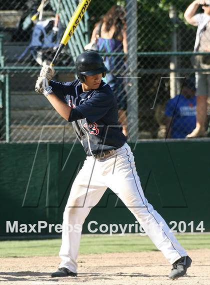Thumbnail 2 in Vacaville Christian vs. Bradshaw Christian (CIF SJS D6 Final) photogallery.