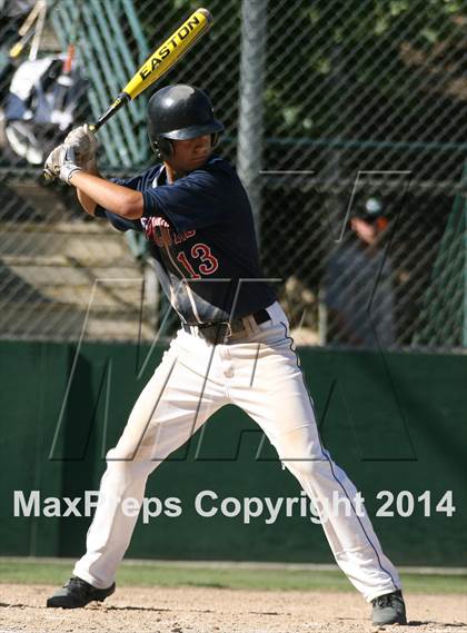 Thumbnail 2 in Vacaville Christian vs. Bradshaw Christian (CIF SJS D6 Final) photogallery.