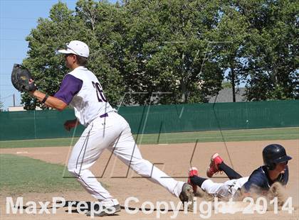 Thumbnail 3 in Vacaville Christian vs. Bradshaw Christian (CIF SJS D6 Final) photogallery.