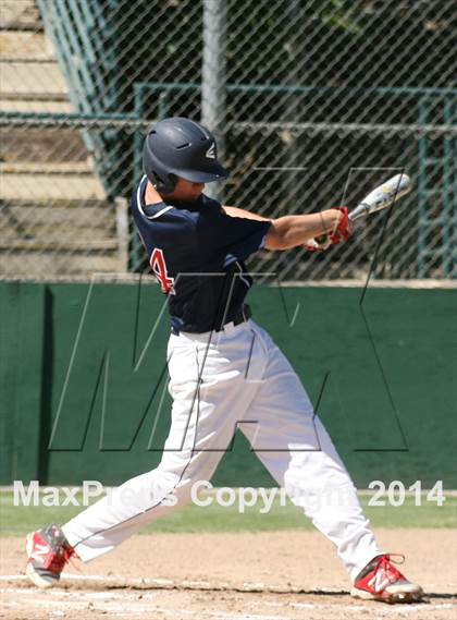 Thumbnail 3 in Vacaville Christian vs. Bradshaw Christian (CIF SJS D6 Final) photogallery.