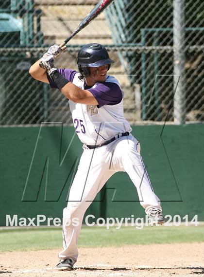 Thumbnail 2 in Vacaville Christian vs. Bradshaw Christian (CIF SJS D6 Final) photogallery.