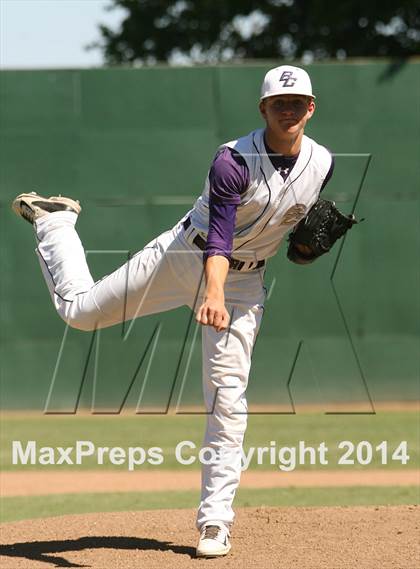 Thumbnail 1 in Vacaville Christian vs. Bradshaw Christian (CIF SJS D6 Final) photogallery.