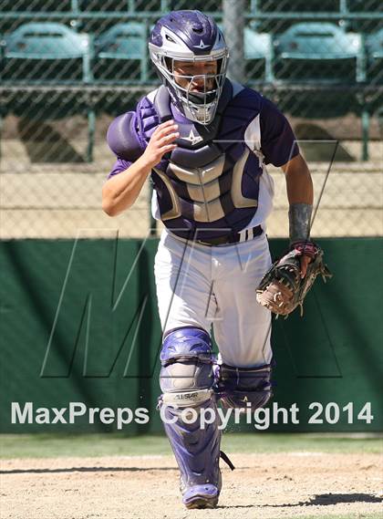 Thumbnail 1 in Vacaville Christian vs. Bradshaw Christian (CIF SJS D6 Final) photogallery.