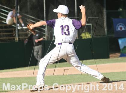 Thumbnail 2 in Vacaville Christian vs. Bradshaw Christian (CIF SJS D6 Final) photogallery.