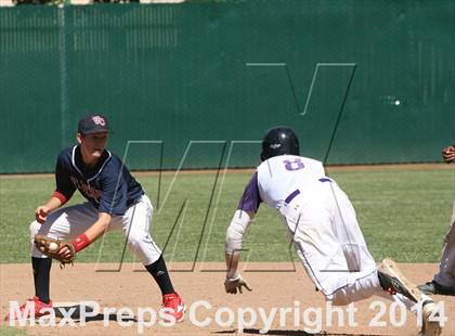 Thumbnail 2 in Vacaville Christian vs. Bradshaw Christian (CIF SJS D6 Final) photogallery.